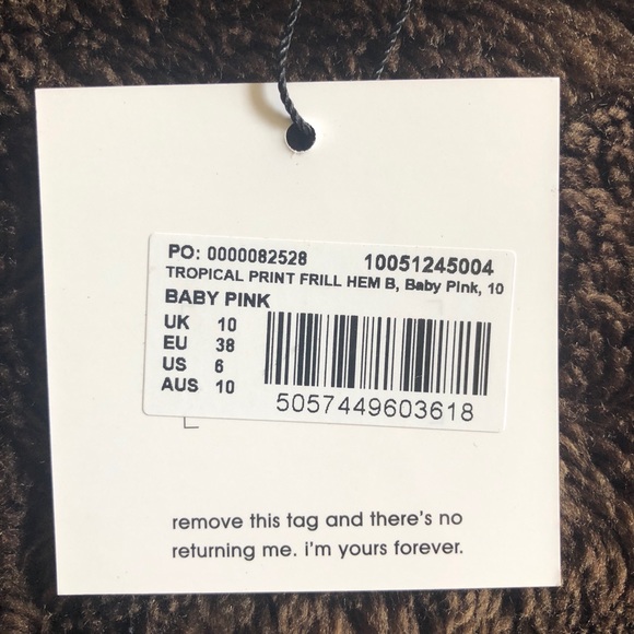 HP! Tropical print crop top bralette - Picture 7 of 7